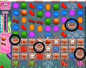 Candy Crush saga cheats - level 413