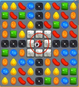 Candy Crush saga cheats - level 121