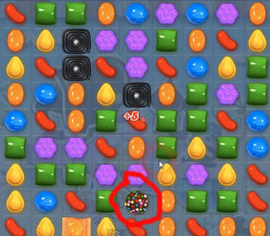 Candy Crush saga cheats - level 121