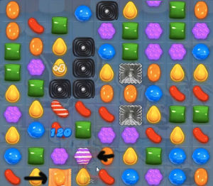 Candy Crush saga cheats - level 121