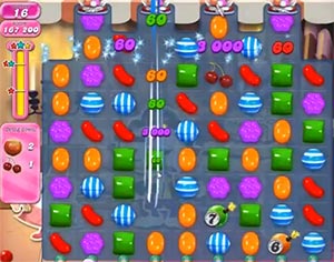 Candy Crush saga cheats - level 525