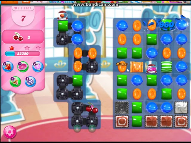 Candy Crush saga cheats - level 2987