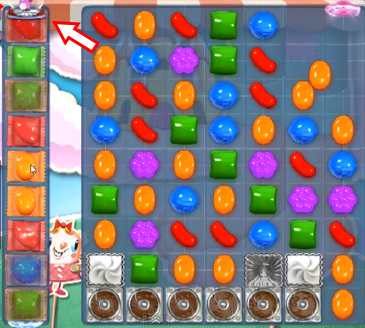 Candy Crush saga cheats - level 277