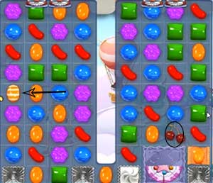 Candy Crush saga cheats - level 439