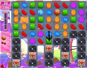 Candy Crush saga cheats - level 664