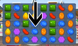 Candy Crush saga cheats - level 1