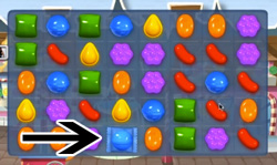 Candy Crush saga cheats - level 1