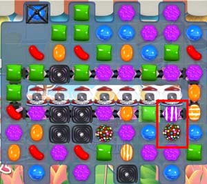 Candy Crush saga cheats - level 599