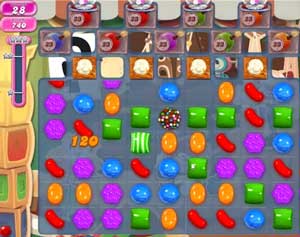 Candy Crush saga cheats - level 773