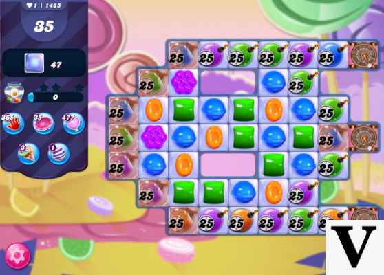 Candy Crush saga cheats - level 1485