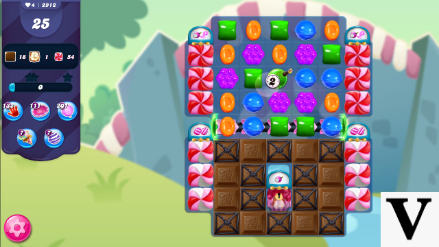 Candy Crush saga cheats - level 2912