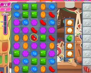 Candy Crush saga cheats - level 782