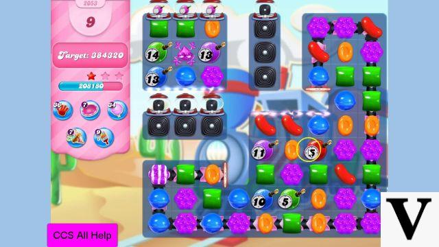 Candy Crush saga cheats - level 2053