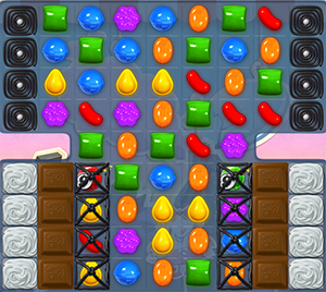 Candy Crush saga cheats - level 107