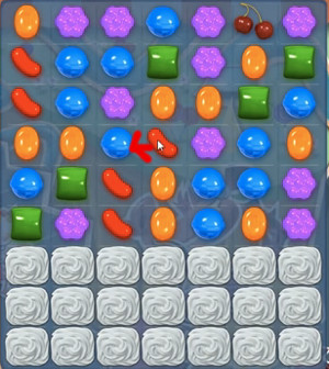 Candy Crush saga cheats - level 26