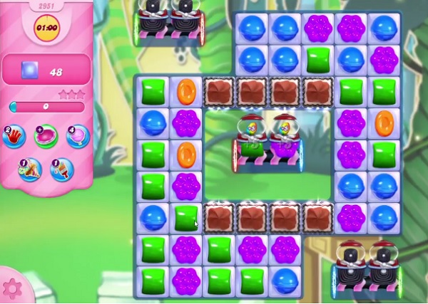 Candy Crush saga cheats - level 2951