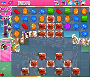 Candy Crush saga cheats - level 153