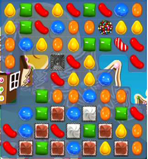 Candy Crush saga cheats - level 153