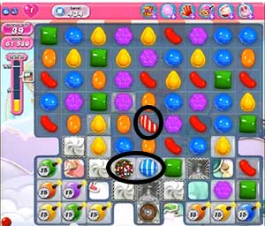 Candy Crush saga cheats - level 434