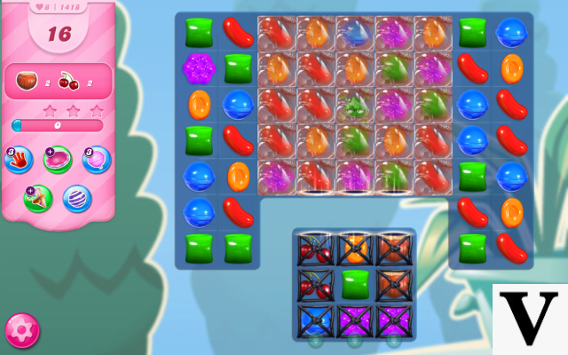 Candy Crush saga cheats - level 1418