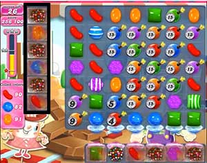 Candy Crush saga cheats - level 455