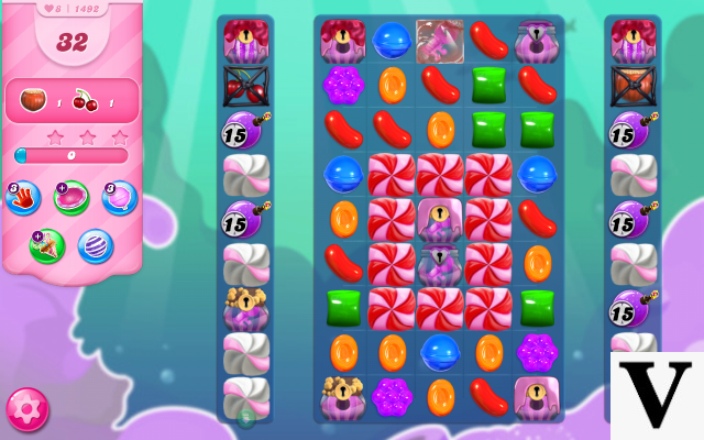 Candy Crush saga cheats - level 1492