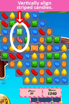 Candy Crush saga cheats - level 130