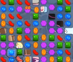 Candy Crush saga cheats - level 393