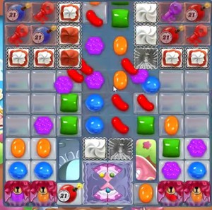 Candy Crush saga cheats - level 736