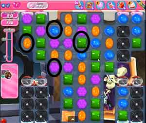 Candy Crush saga cheats - level 227