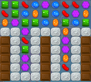 Candy Crush saga cheats - level 136