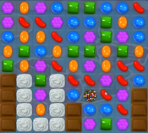 Candy Crush saga cheats - level 136