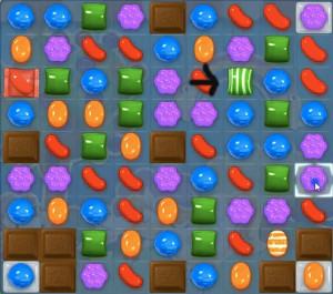 Candy Crush saga cheats - level 63