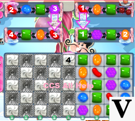 Candy Crush saga cheats - level 1808