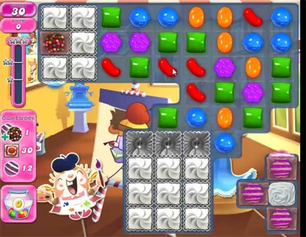 Candy Crush saga cheats - level 1574