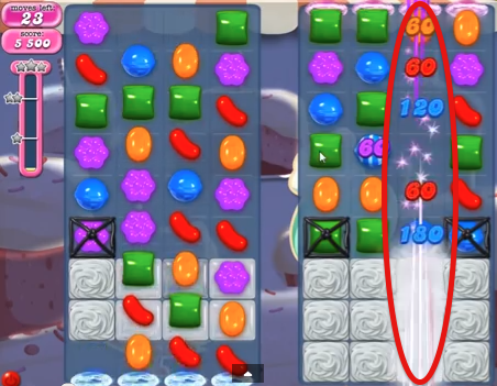 Candy Crush saga cheats - level 353