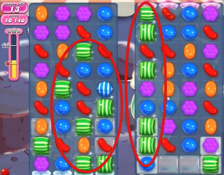 Candy Crush saga cheats - level 353