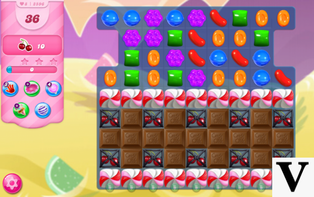 Candy Crush saga cheats - level 2596