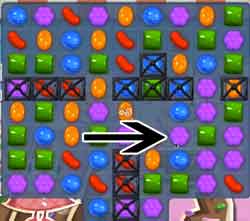 Candy Crush saga cheats - level 43