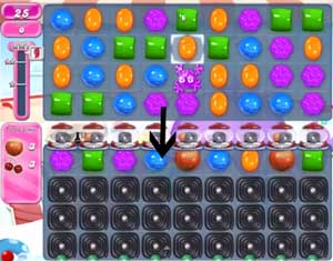 Candy Crush saga cheats - level 611