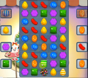 Candy Crush saga cheats - level 207