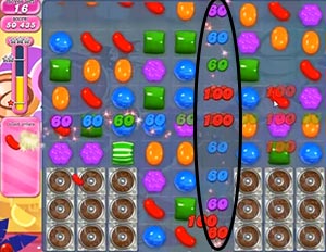 Candy Crush saga cheats - level 299