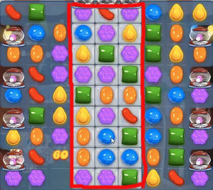 Candy Crush saga cheats - level 270