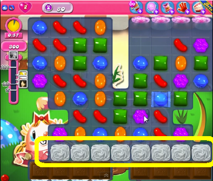 Candy Crush saga cheats - level 80