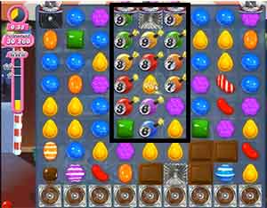 Candy Crush saga cheats - level 267