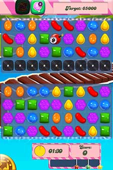 Candy Crush saga cheats - level 134