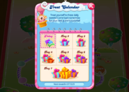 Calendrier des friandises