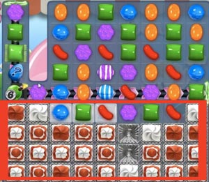 Candy Crush saga cheats - level 562