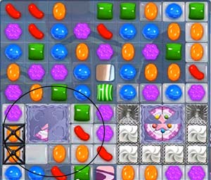 Candy Crush saga cheats - level 381