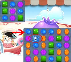 Candy Crush saga cheats - level 606